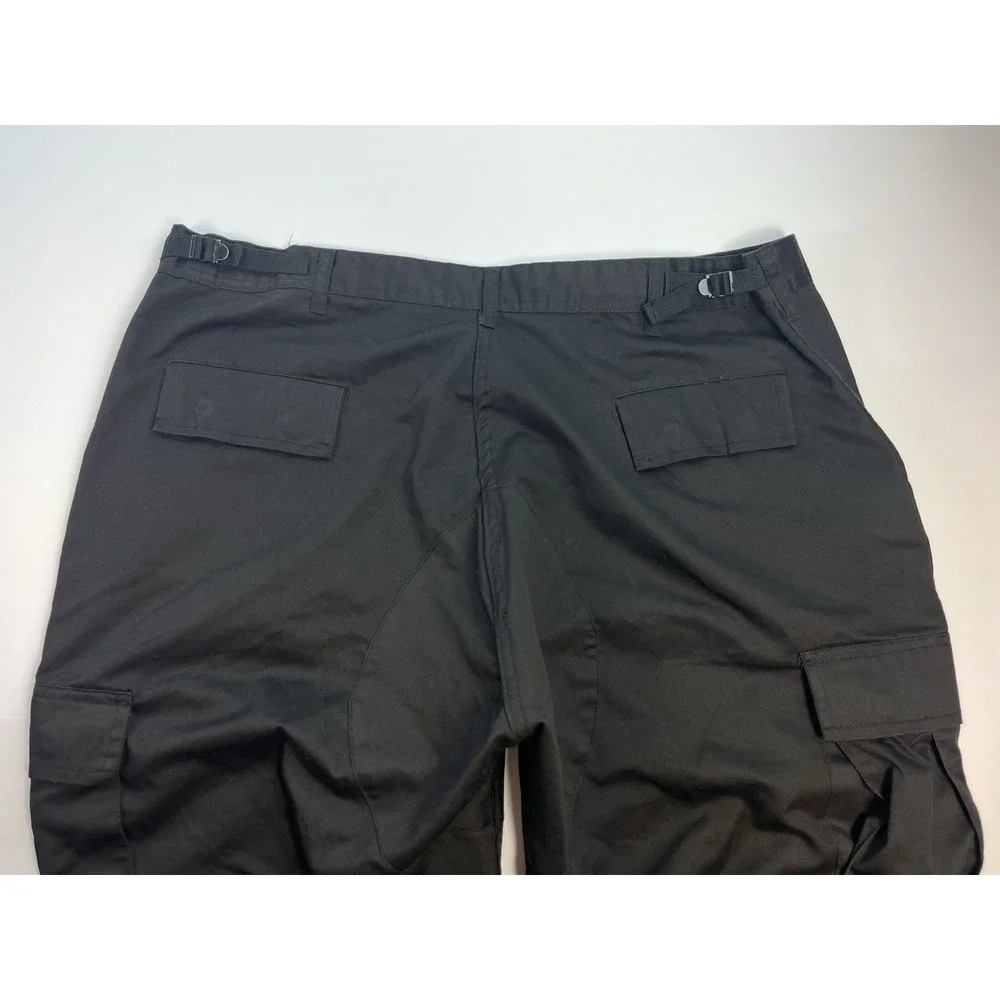 Rothco 1227 BDU Pants Black XL Regular 40x32 Cargo Military Fatigues